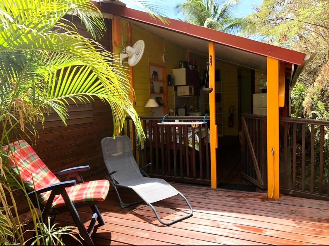 Location Gite Bungalow A 70M De La Plage Bouillante Ngoại thất bức ảnh